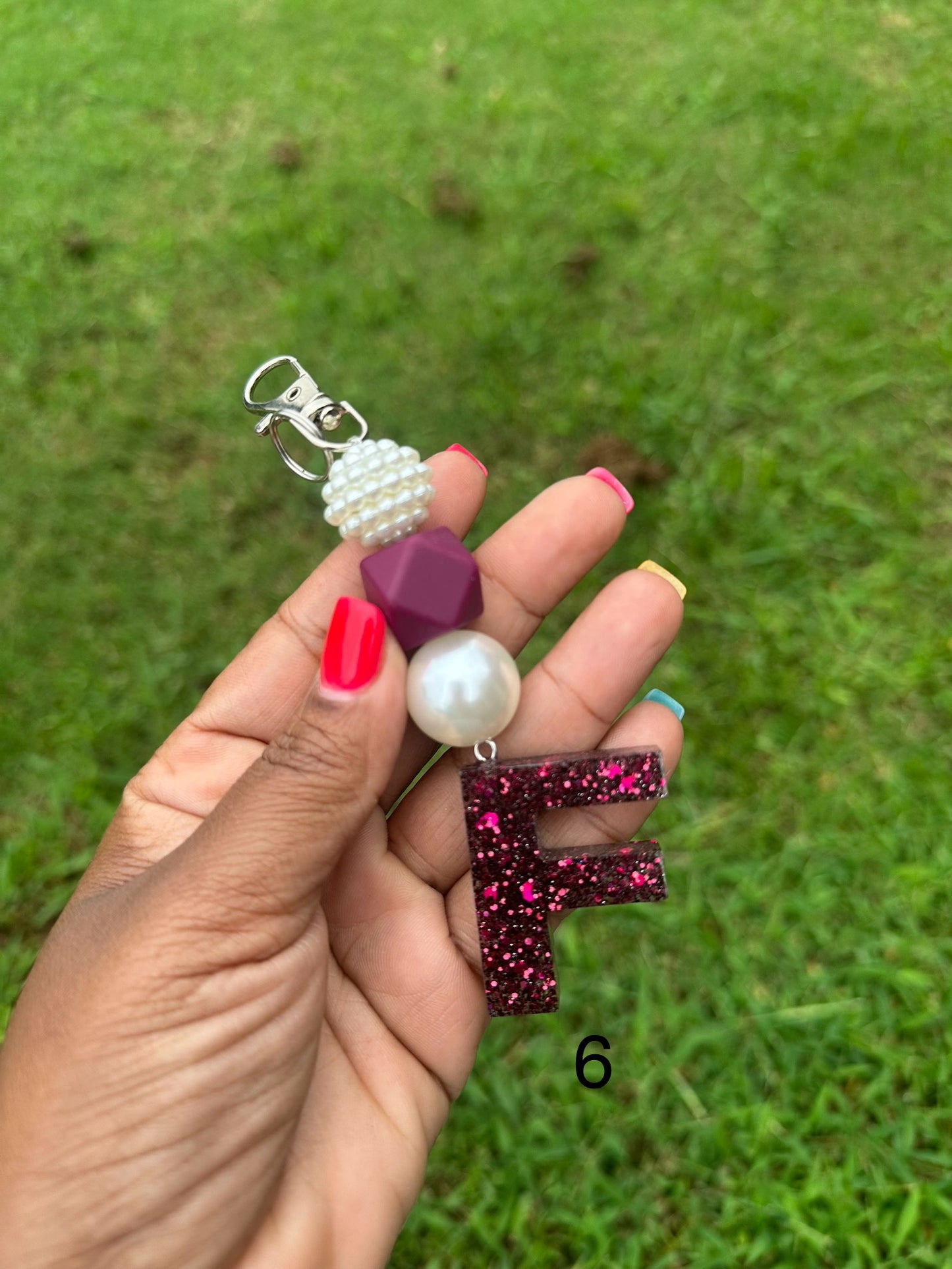 OG Letter F Keychains