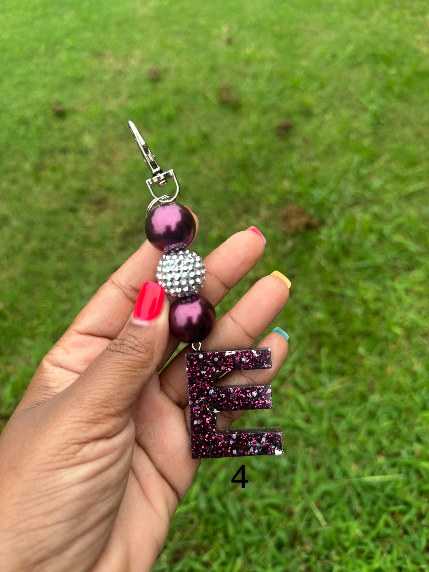 OG Letter E Keychains