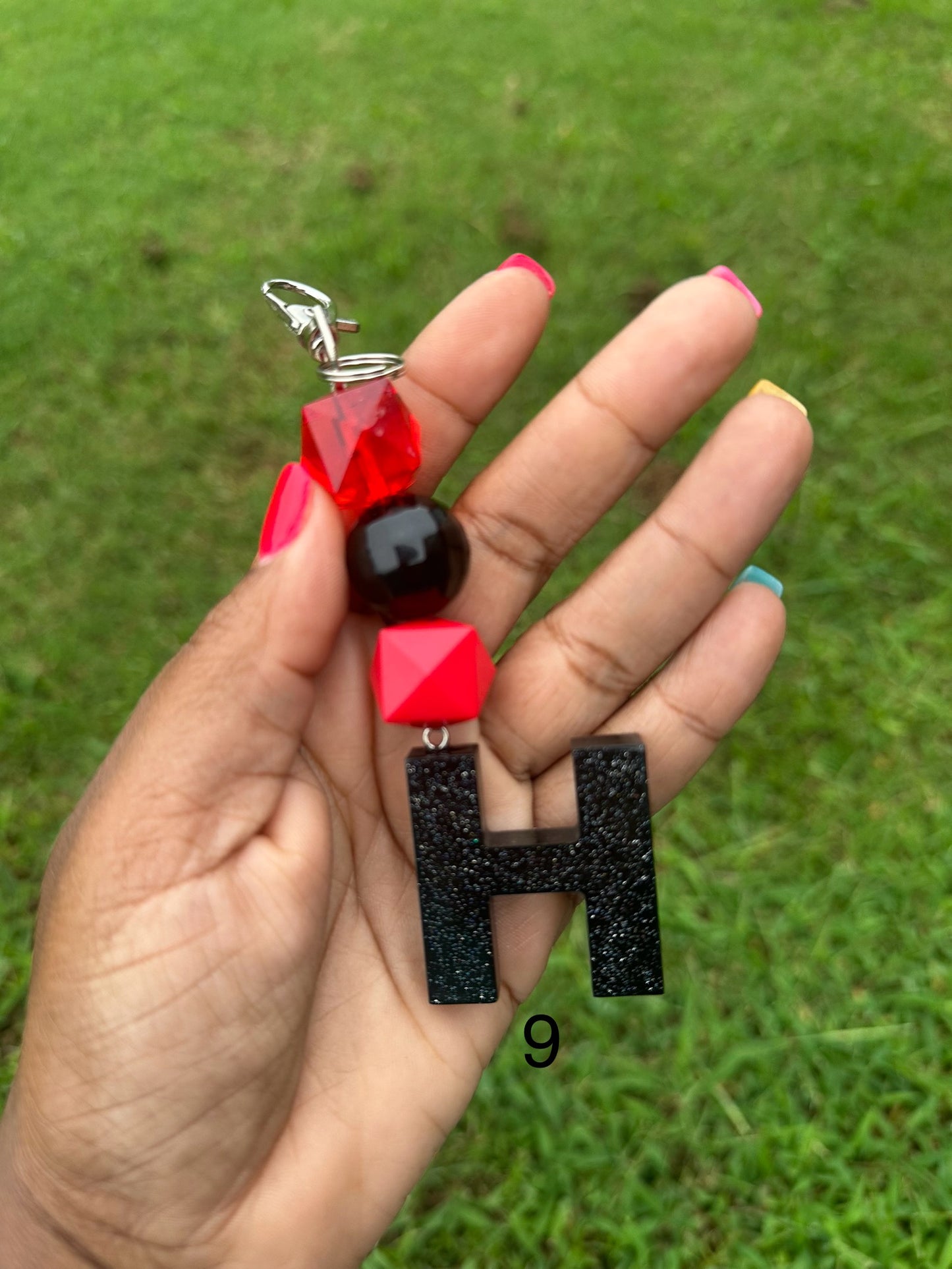 OG Letter H Keychains