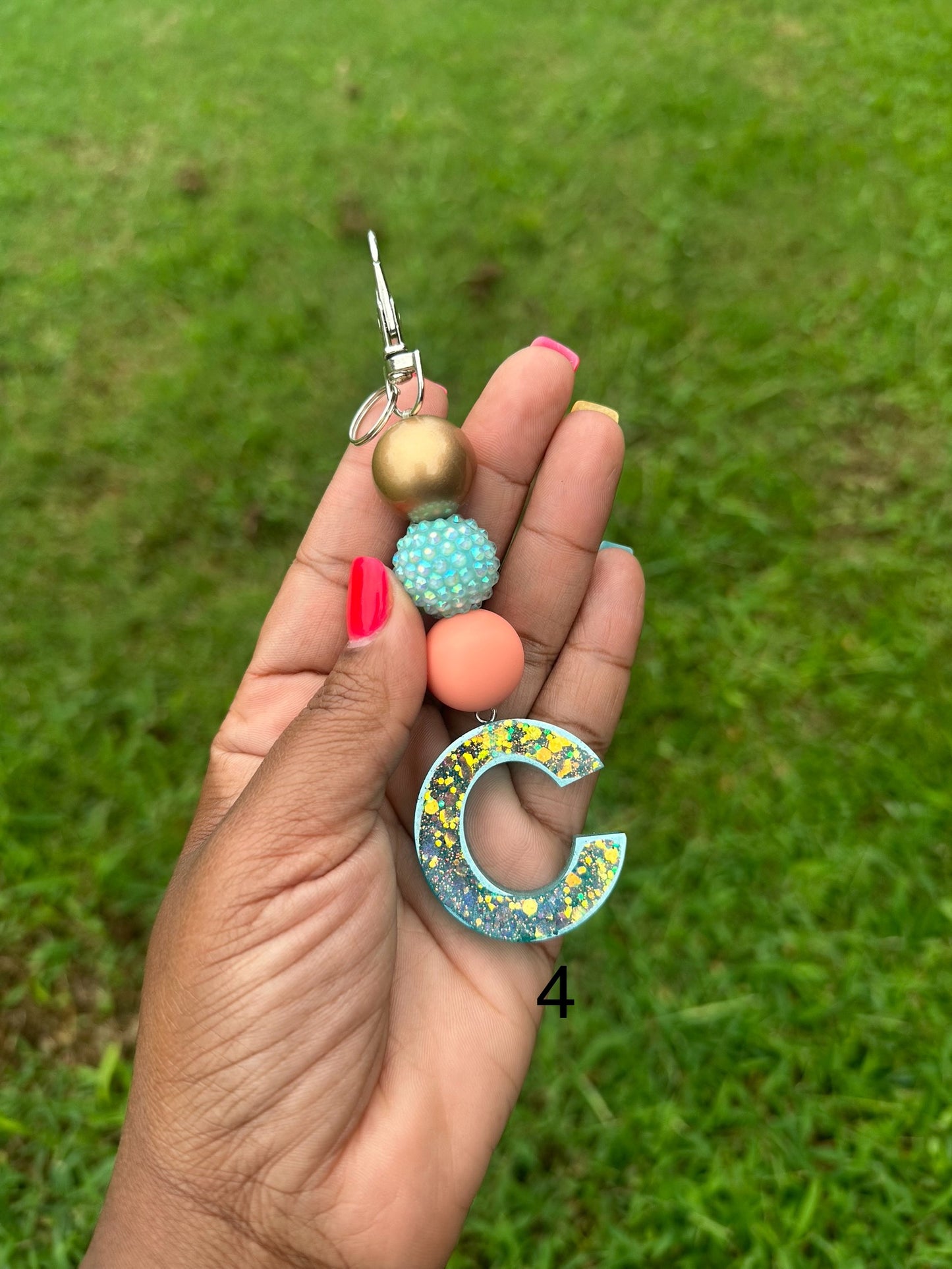 OG Letter C Keychains