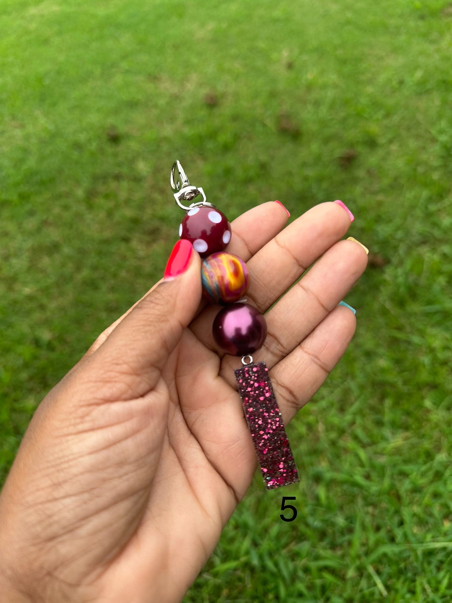 OG Letter I Keychains