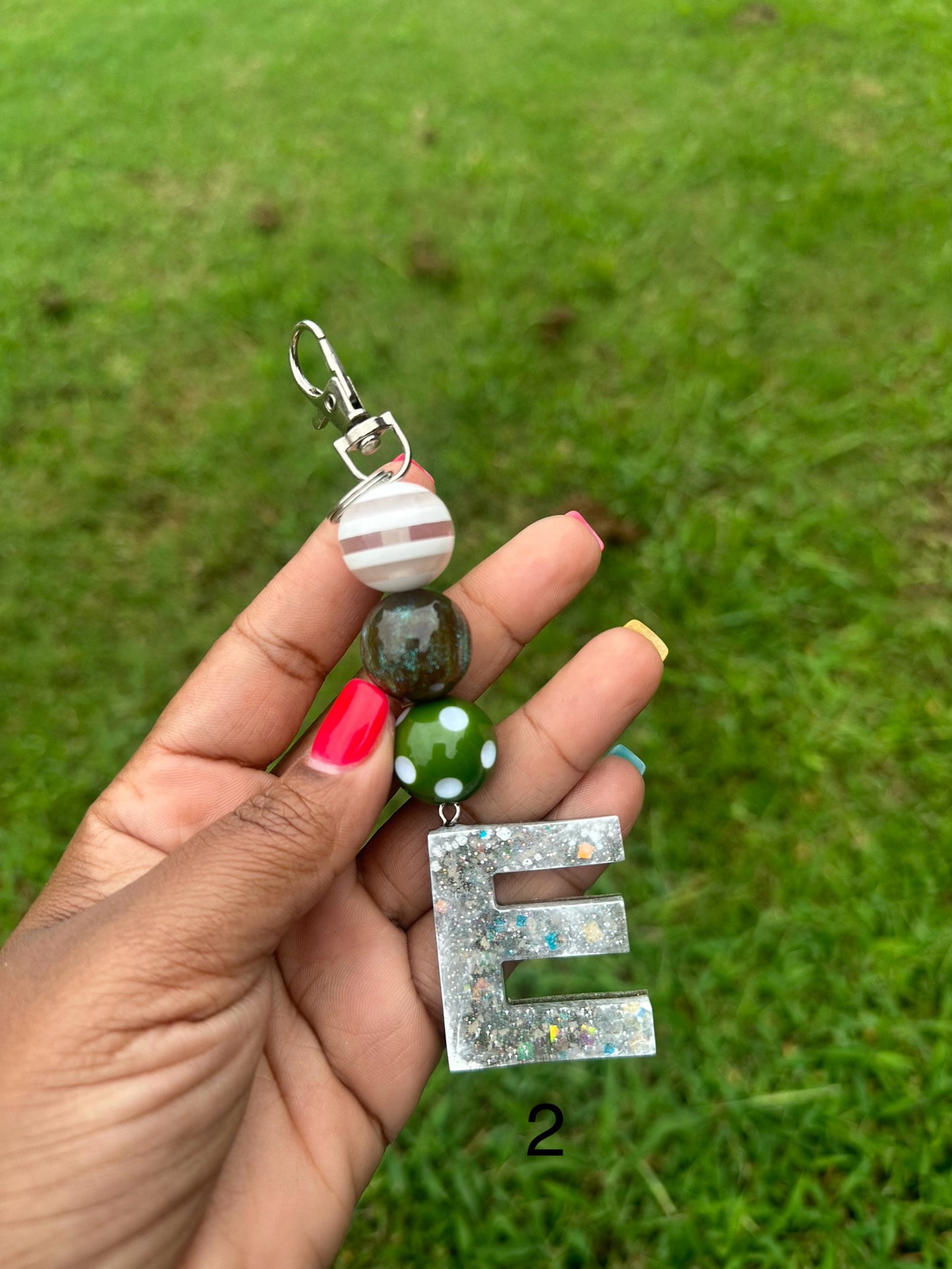 OG Letter E Keychains