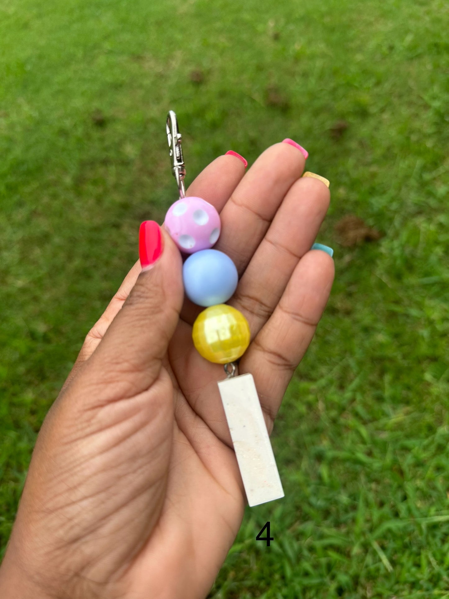 OG Letter I Keychains