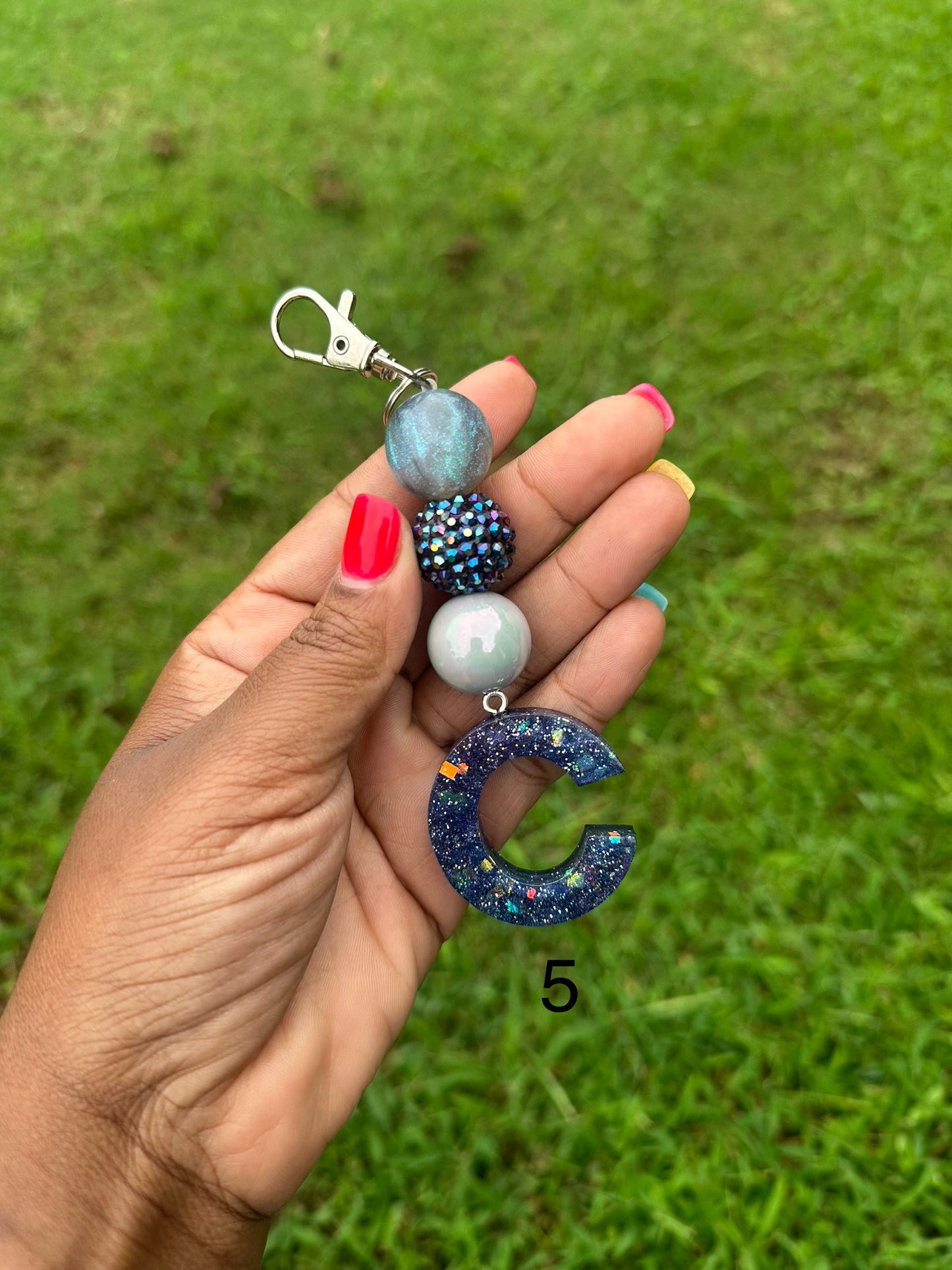 OG Letter C Keychains