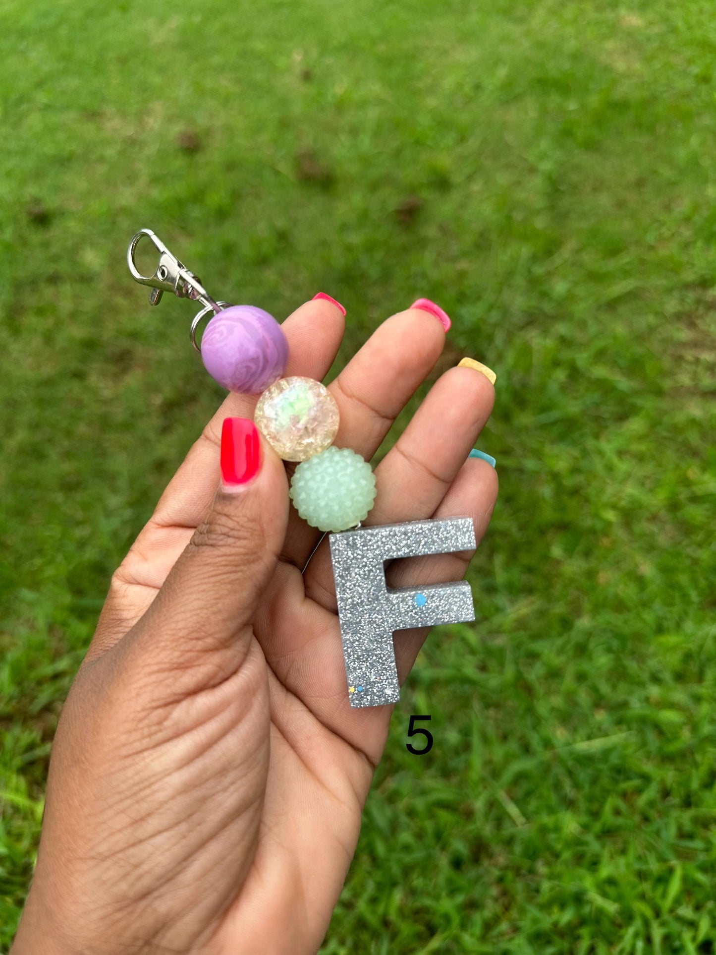 OG Letter F Keychains