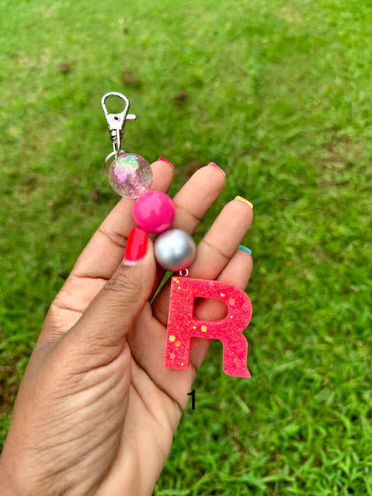 OG Letter R Keychains