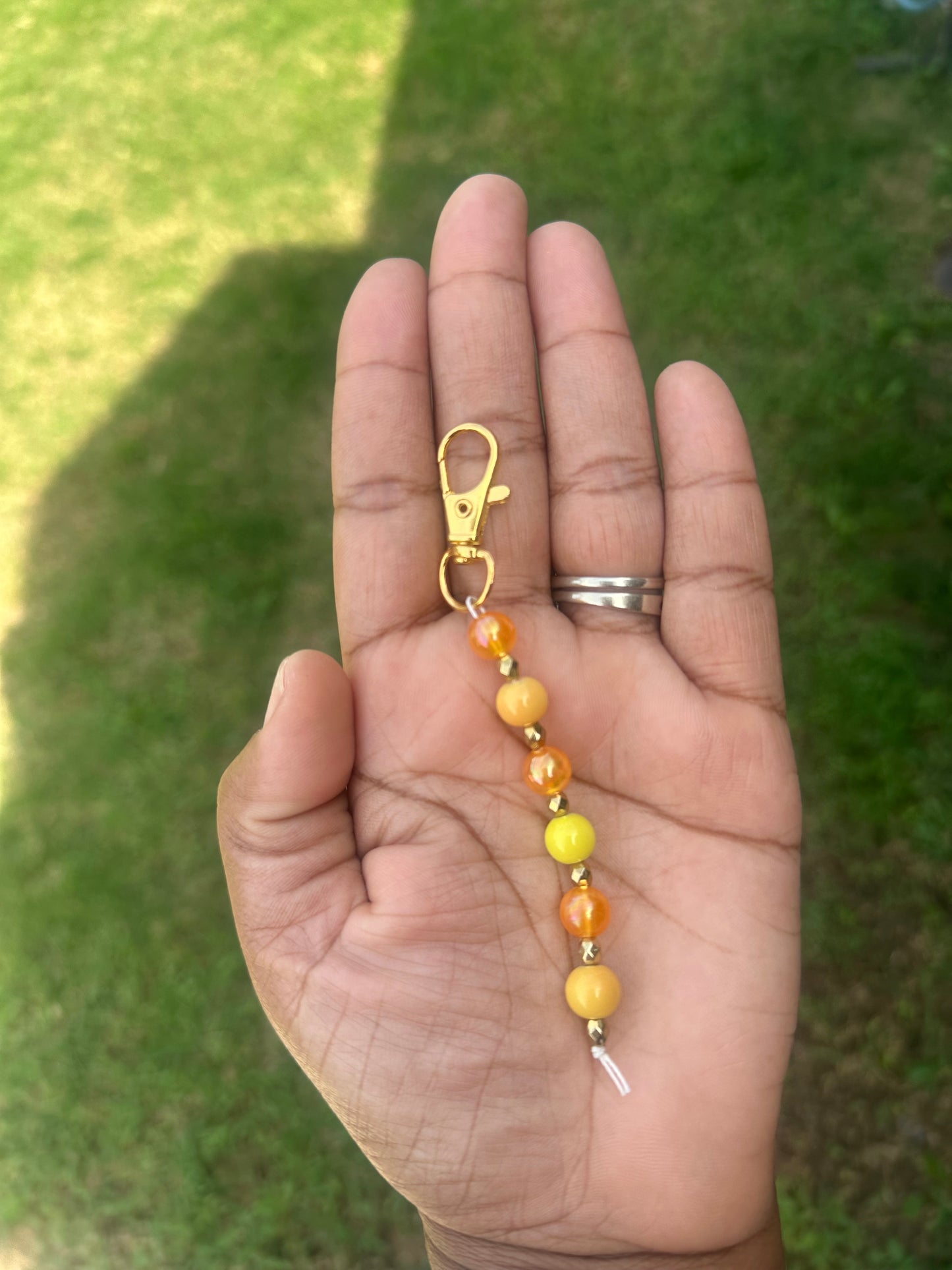 Glass Bead Keychains