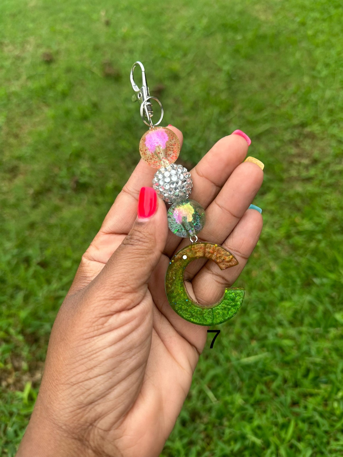 OG Letter C Keychains