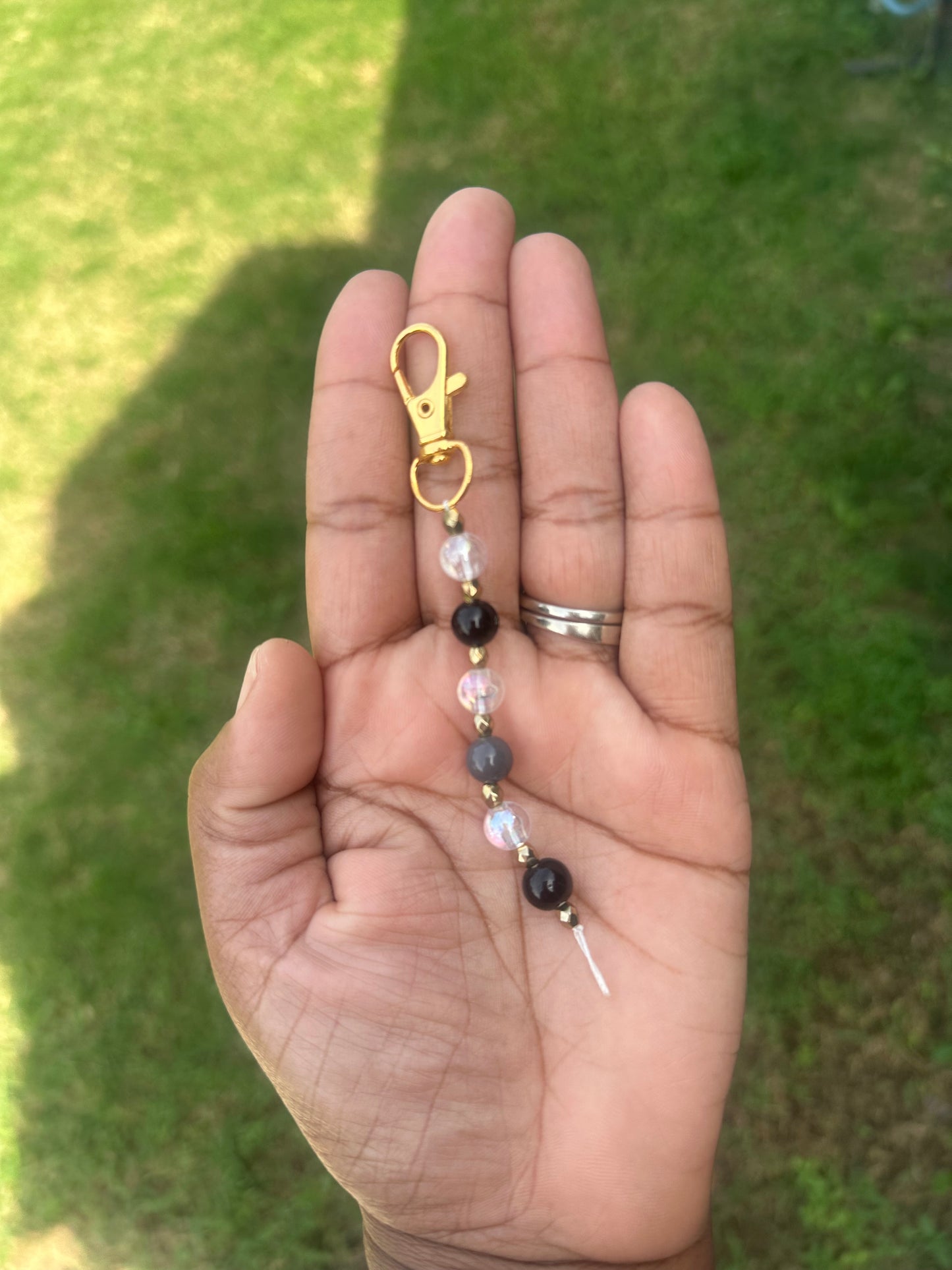 Glass Bead Keychains