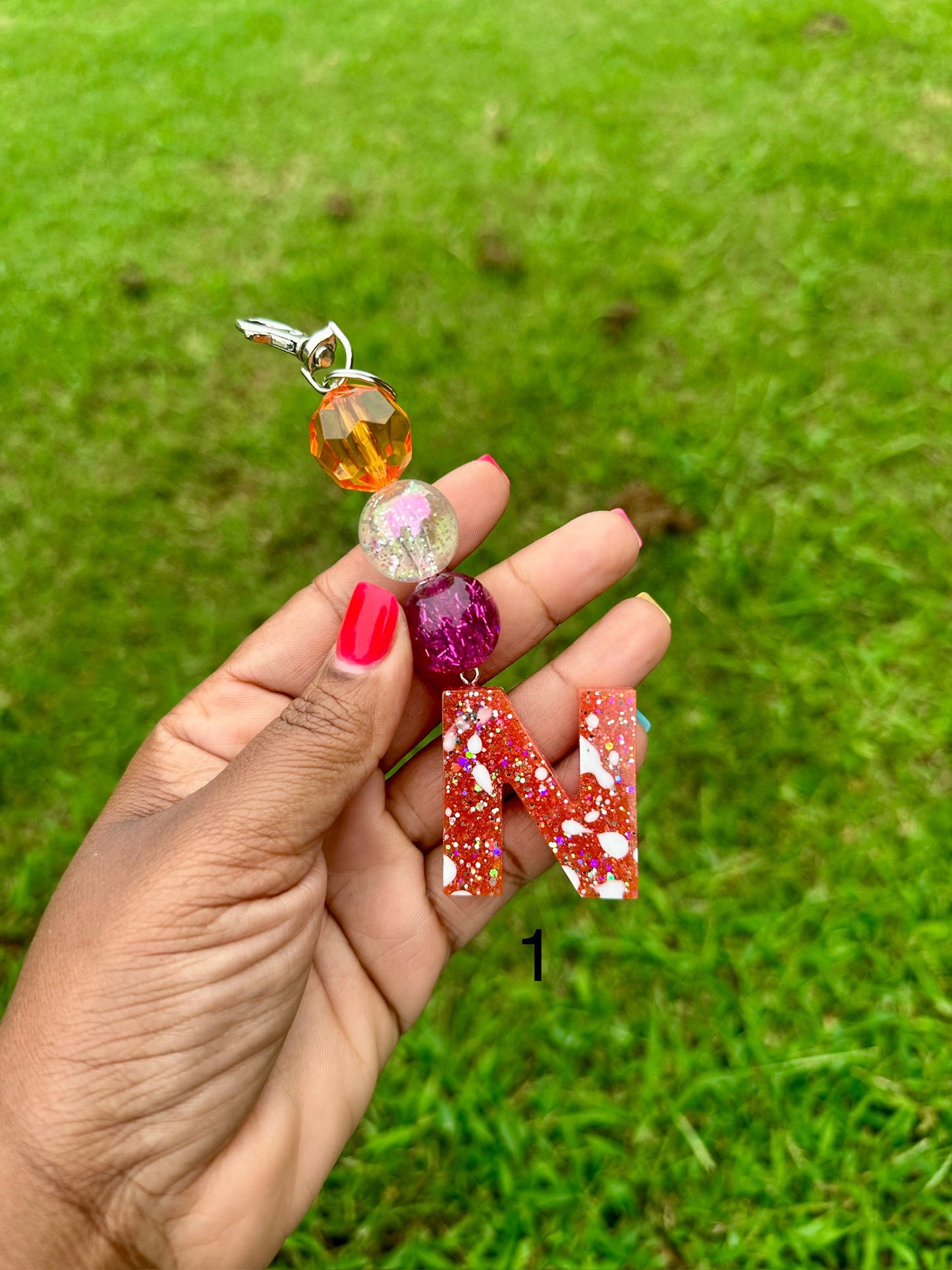 OG Letter N Keychains