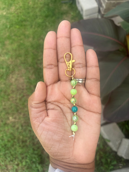 Glass Bead Keychains