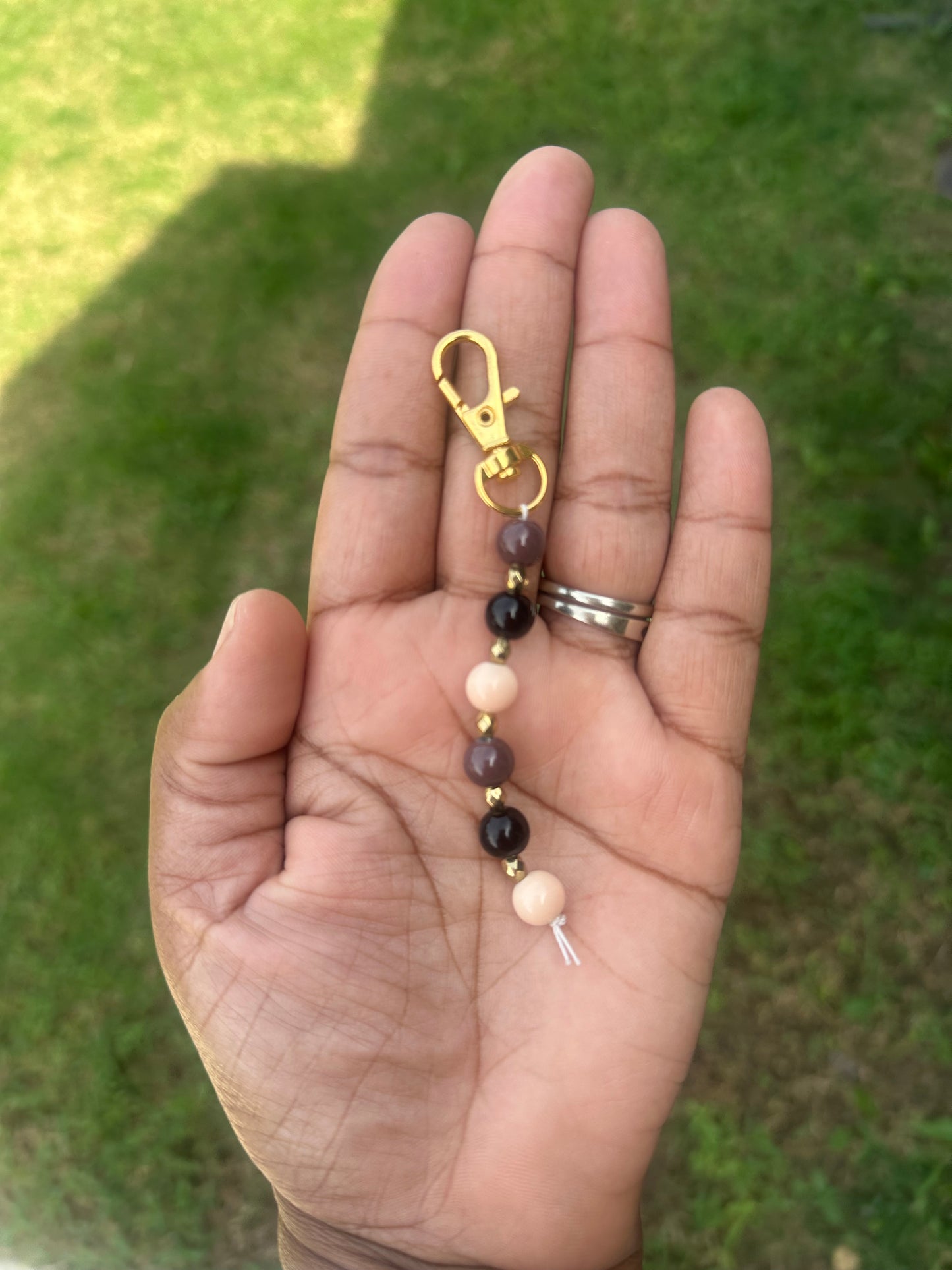 Glass Bead Keychains