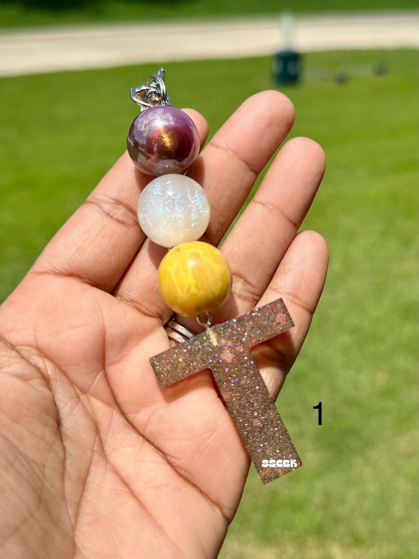 OG Letter T Keychains