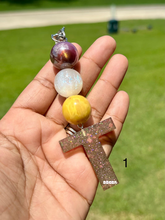 OG Letter T Keychains