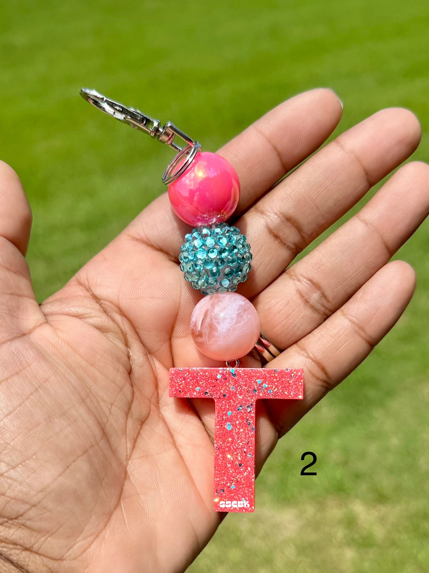 OG Letter T Keychains