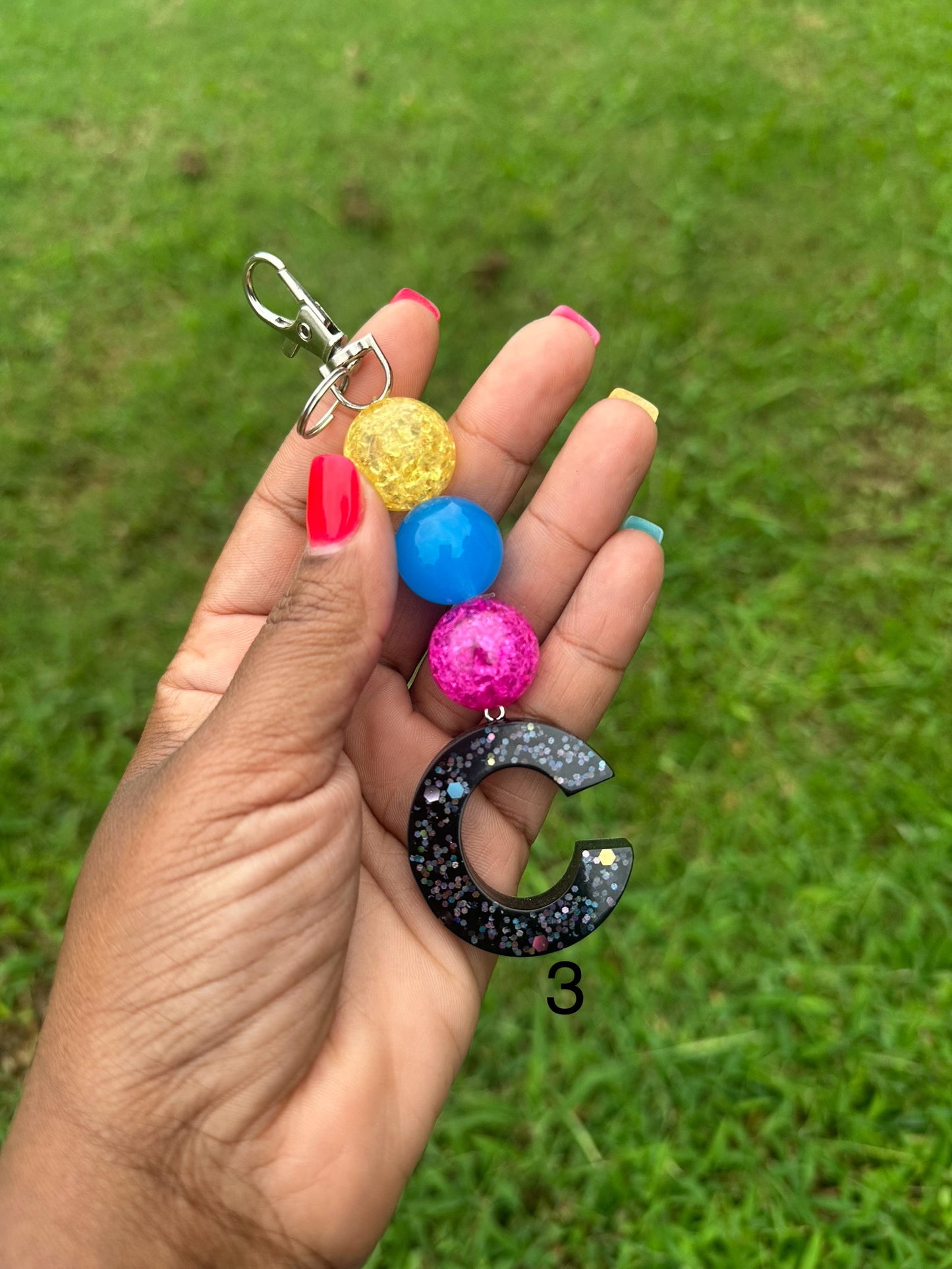 OG Letter C Keychains