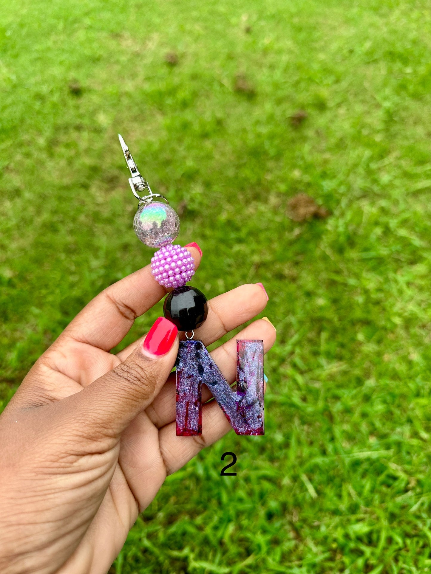 OG Letter N Keychains