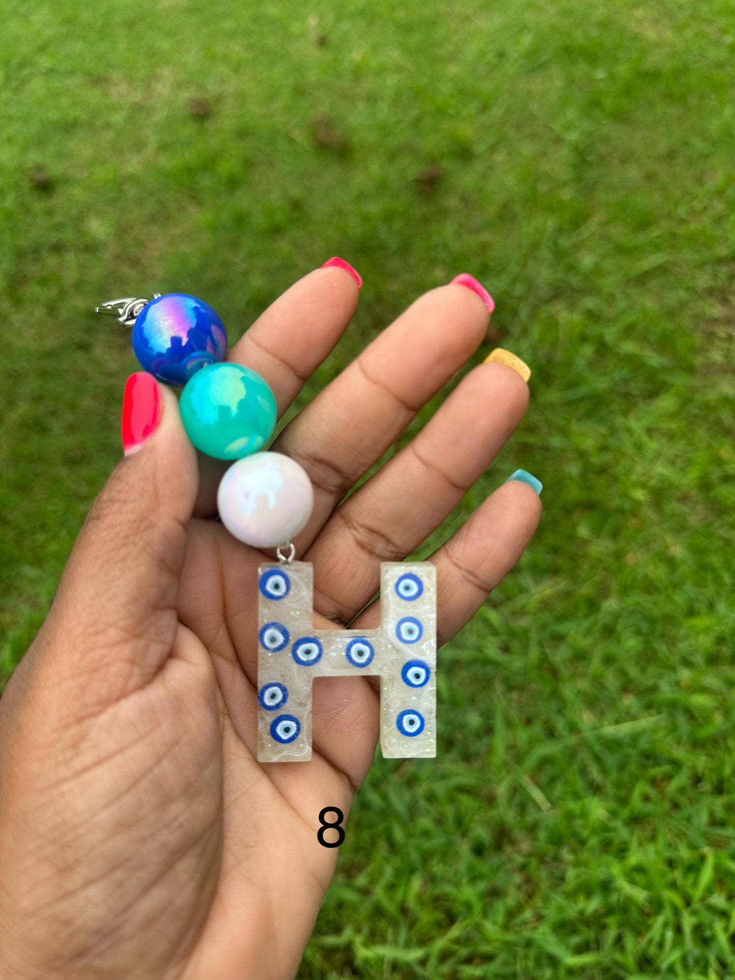 OG Letter H Keychains