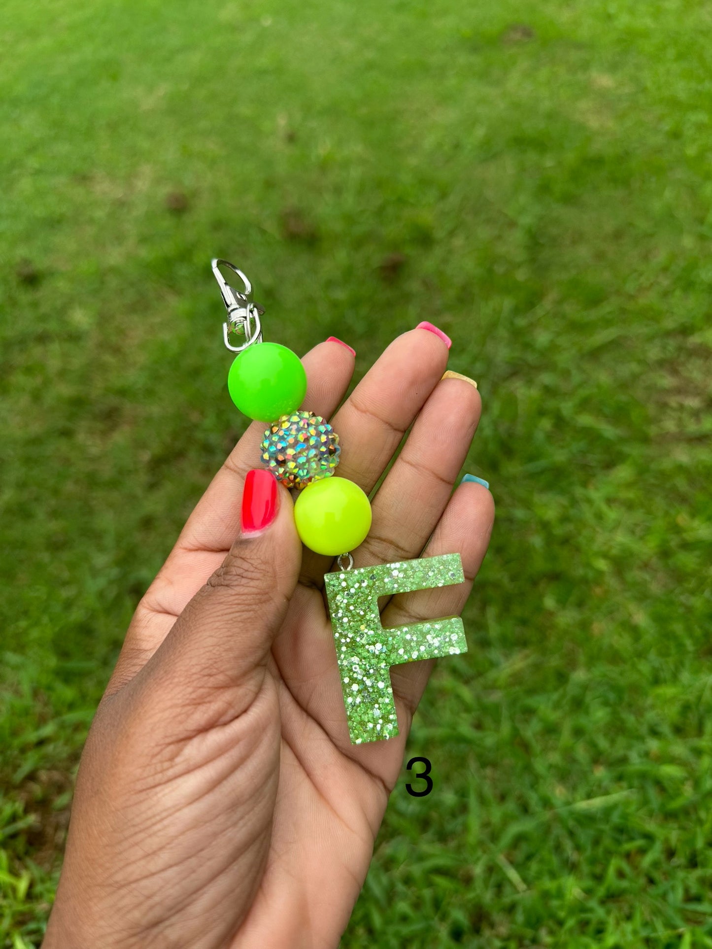 OG Letter F Keychains