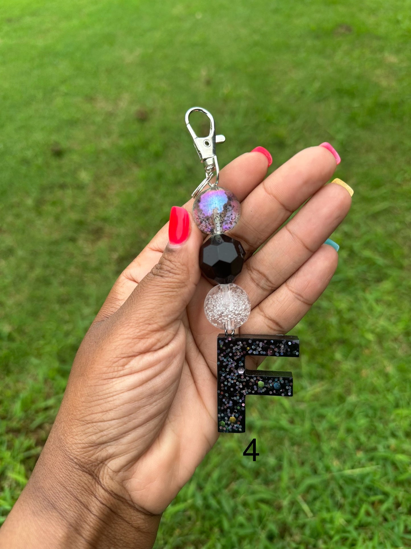 OG Letter F Keychains