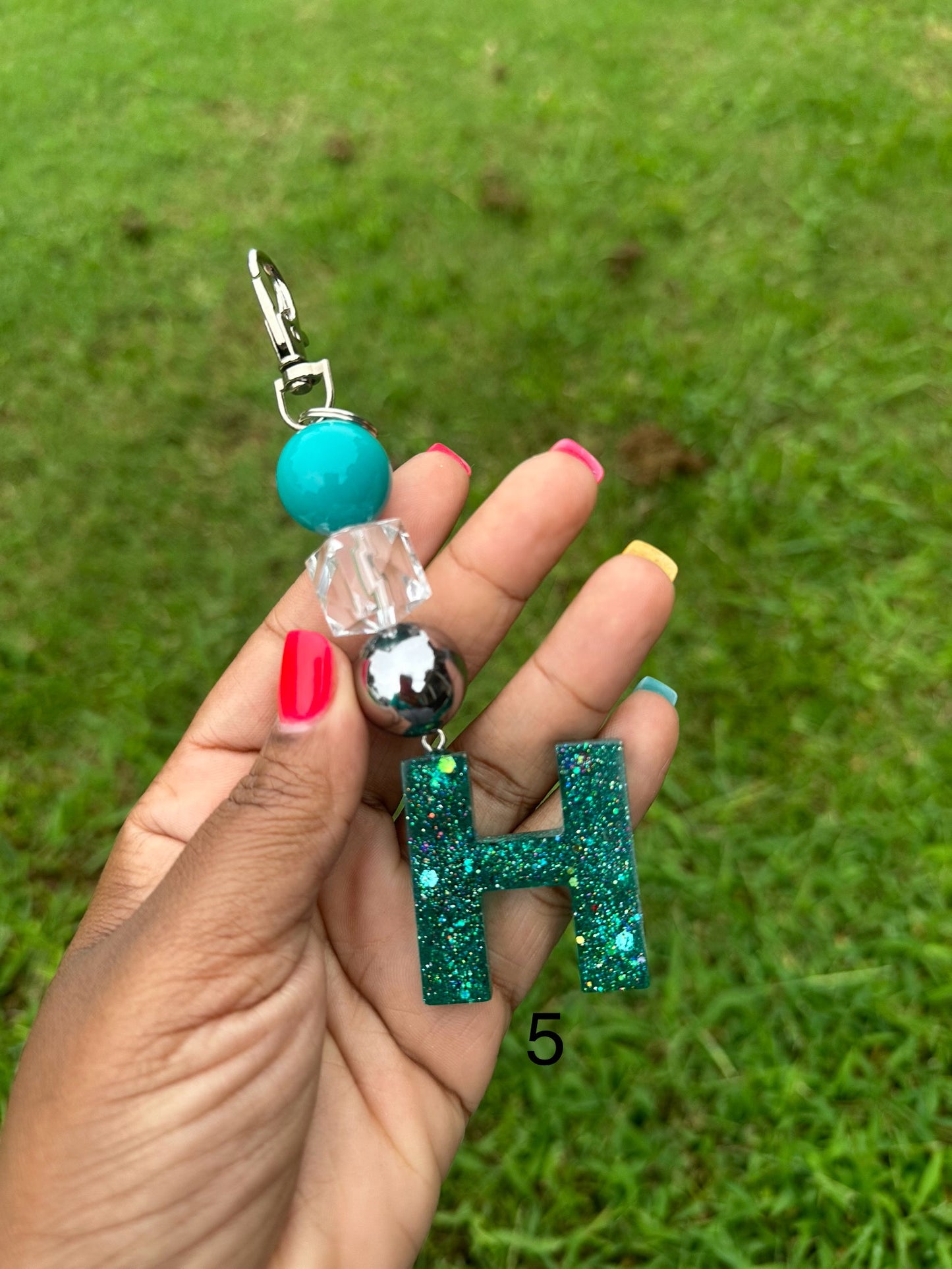 OG Letter H Keychains