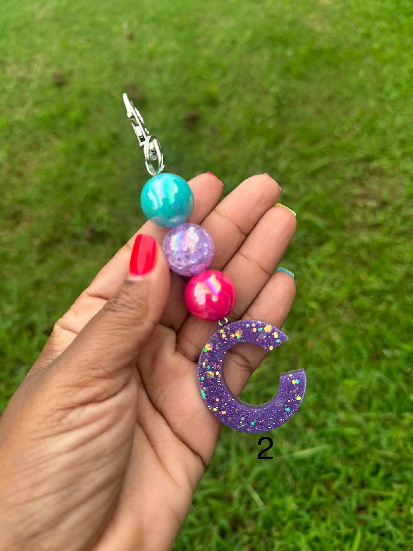 OG Letter C Keychains