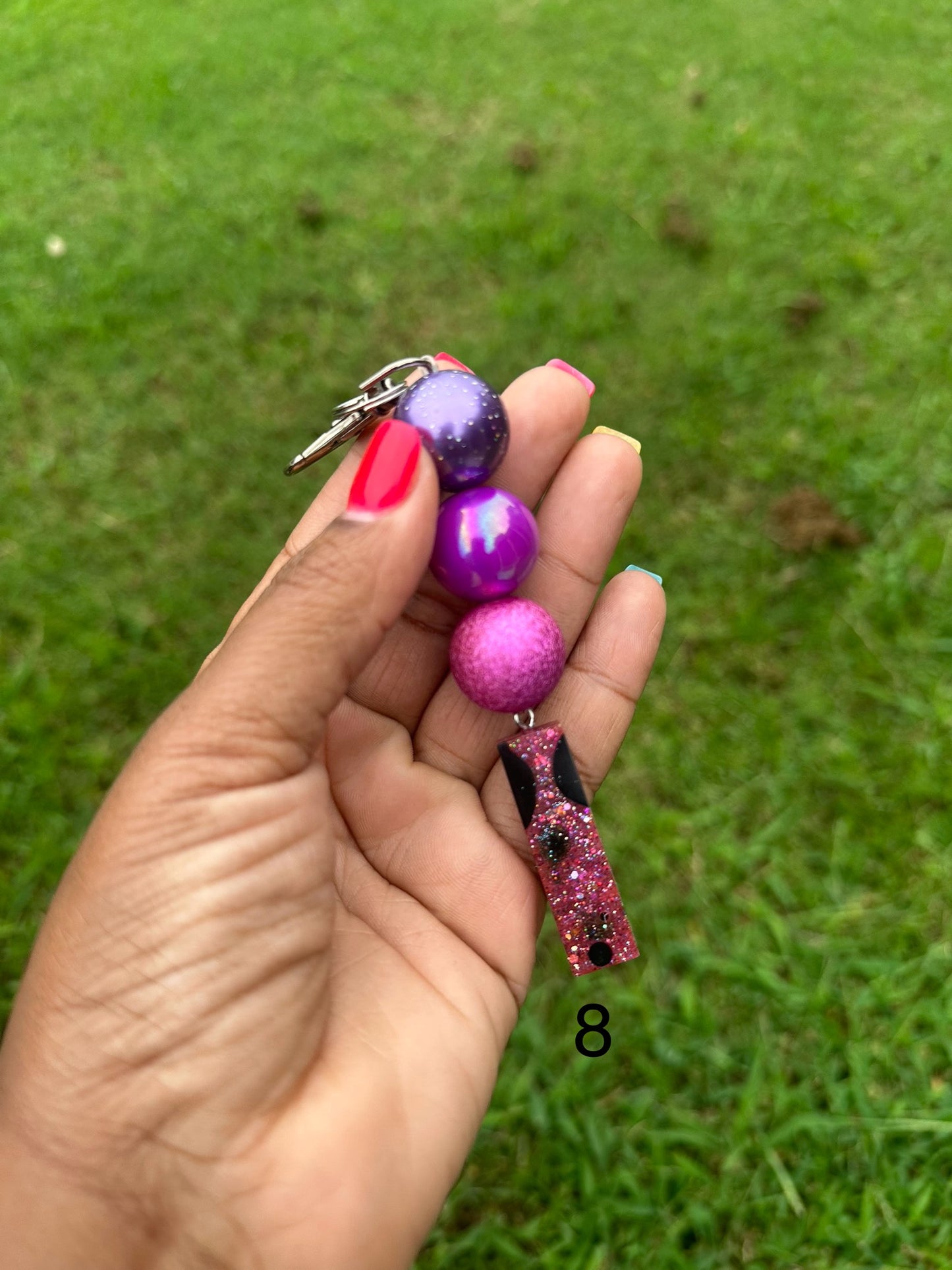 OG Letter I Keychains