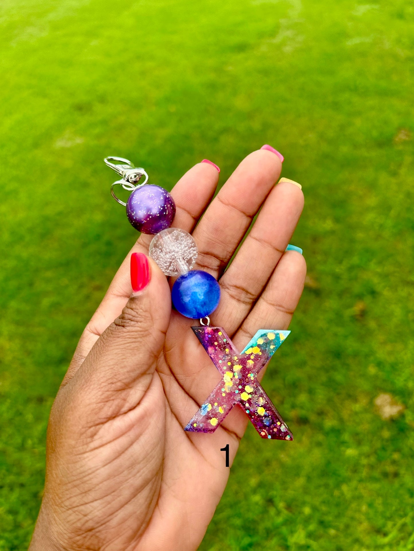 OG Letter X Keychains