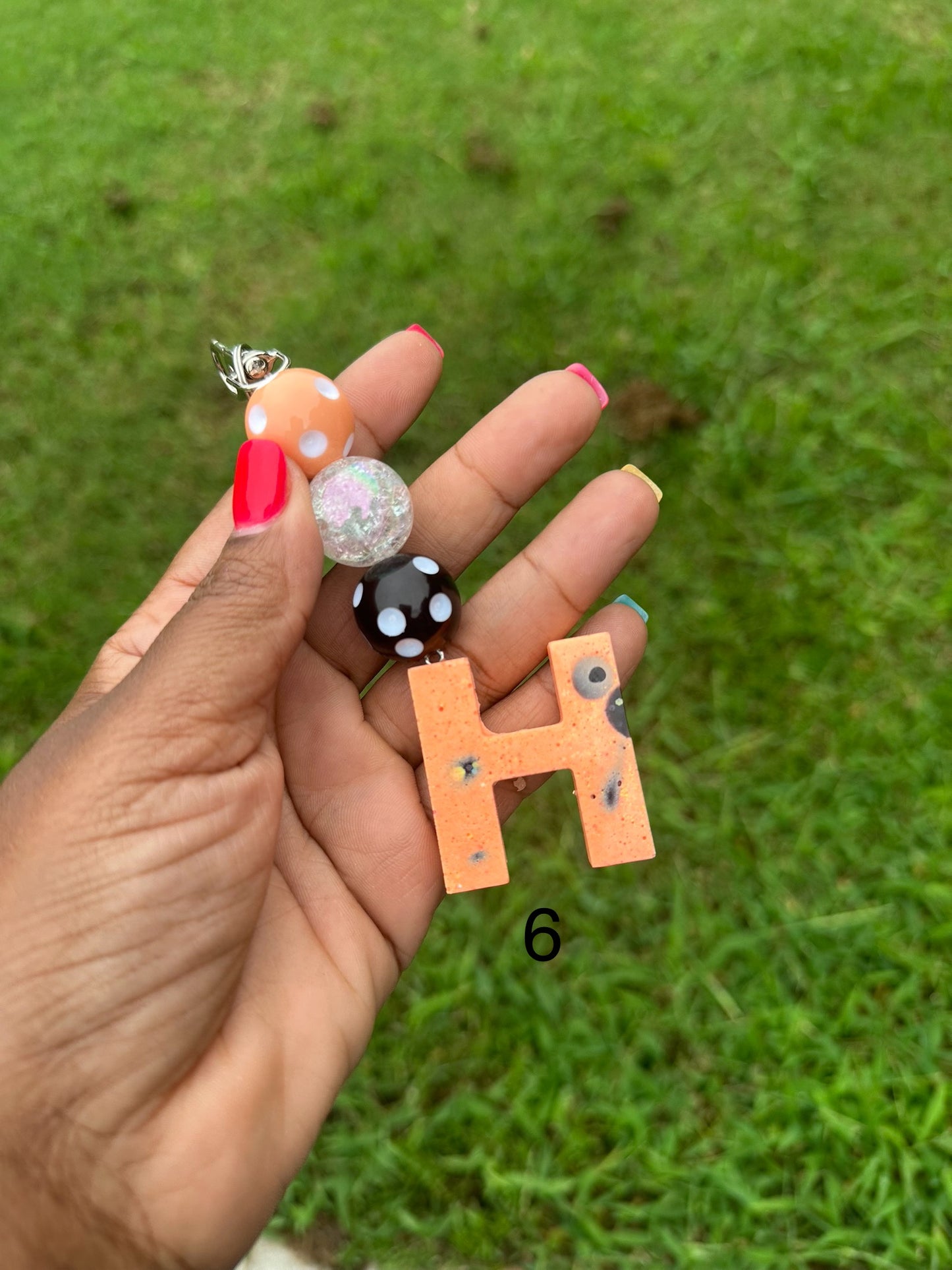 OG Letter H Keychains