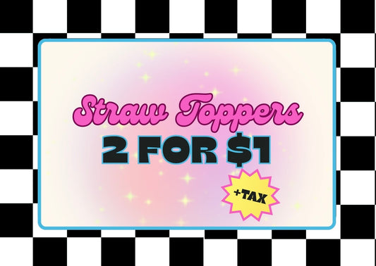 Straw Toppers