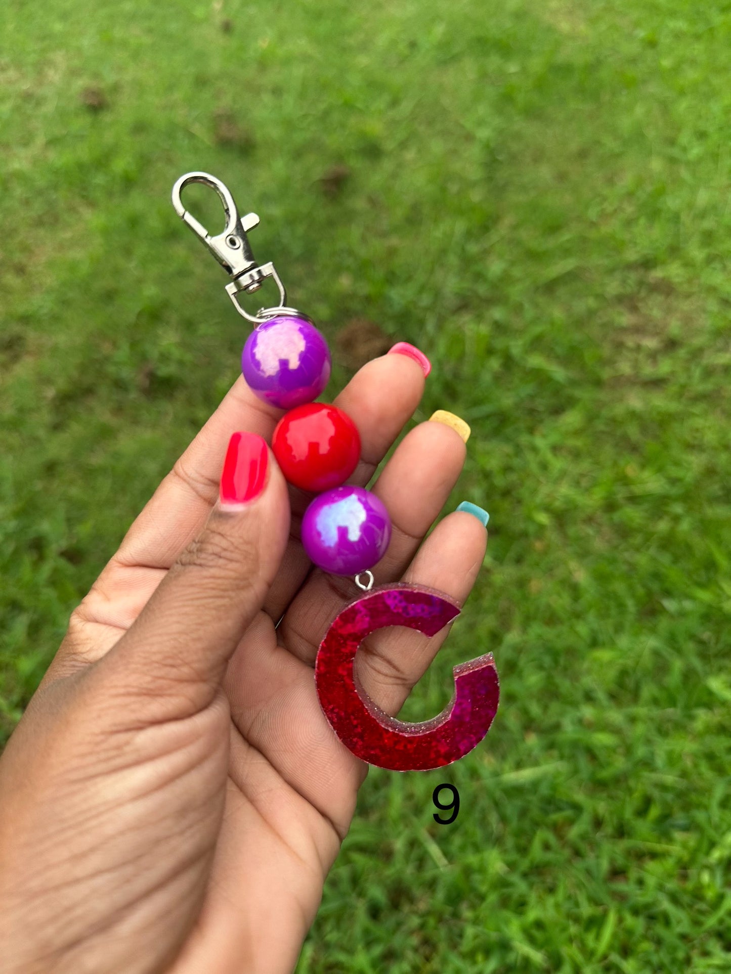 OG Letter C Keychains