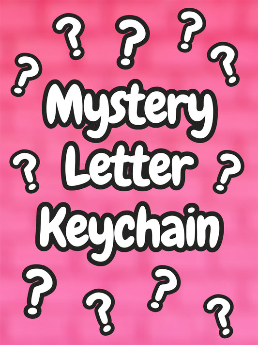 Mystery Letter Keychain