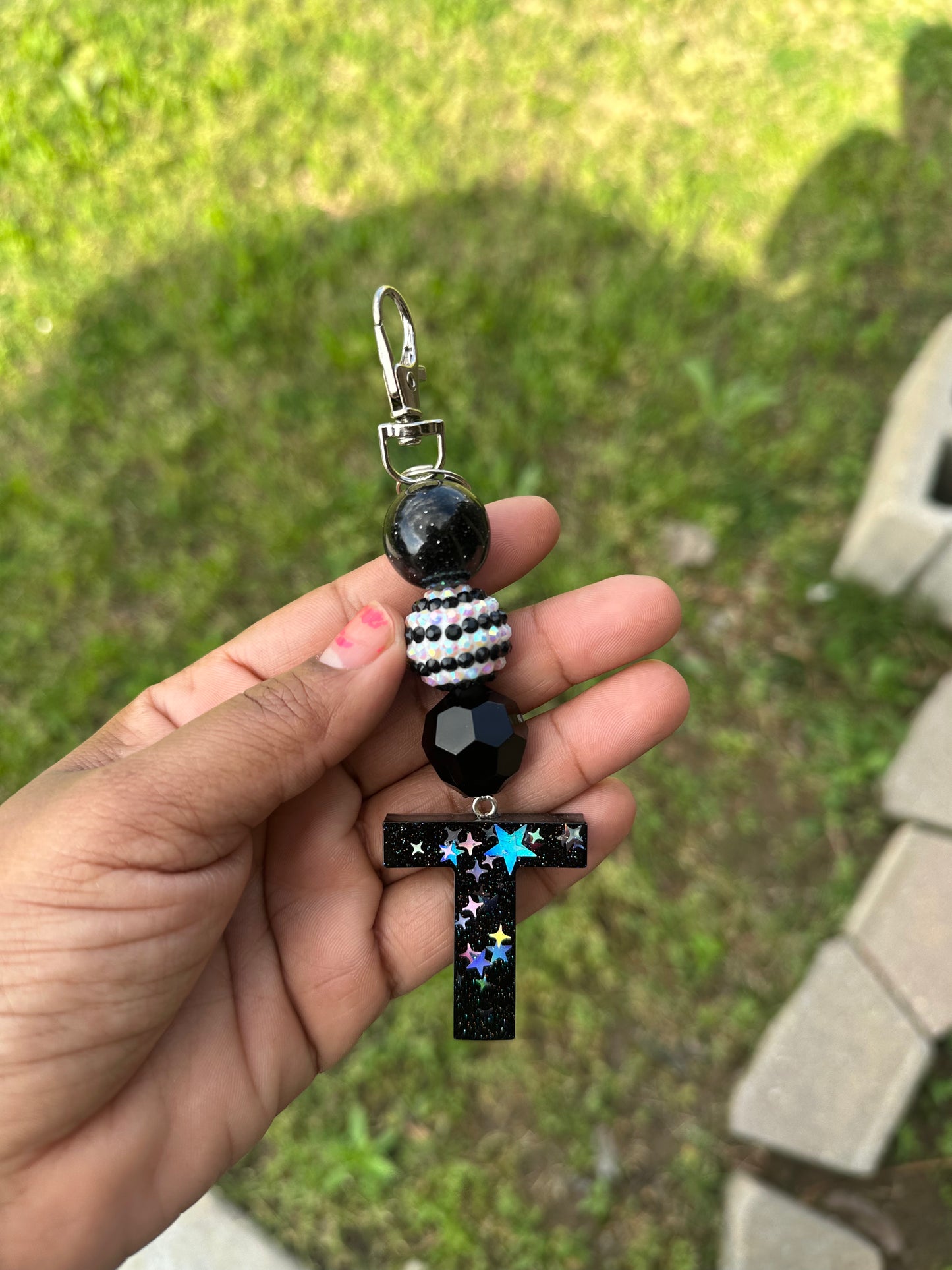 OG Letter T Keychains
