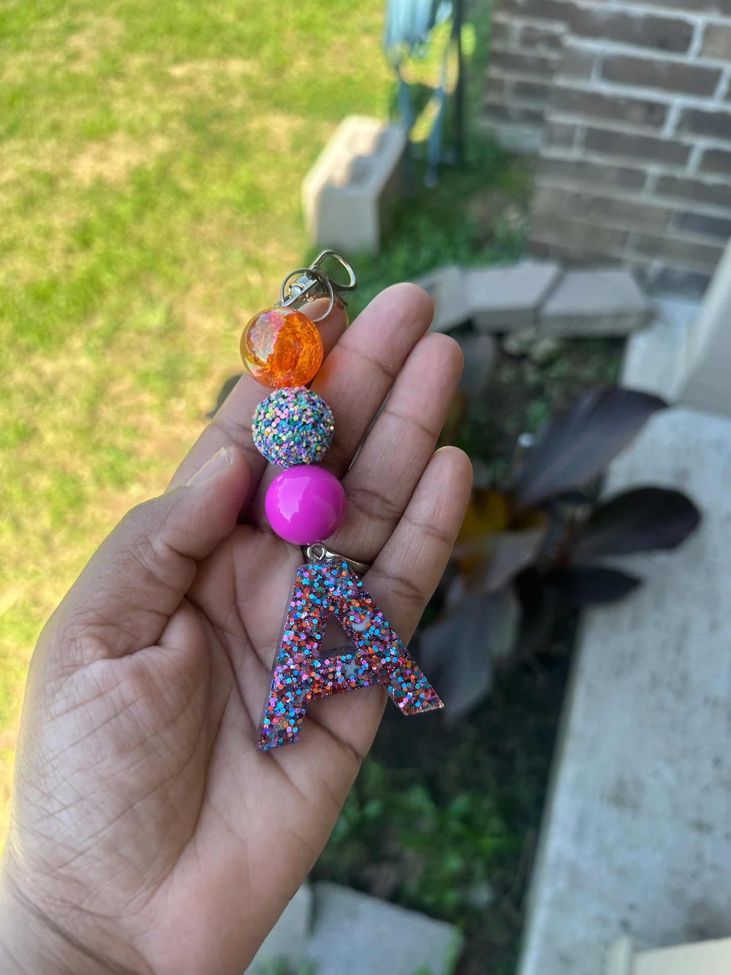 OG Letter A Keychains