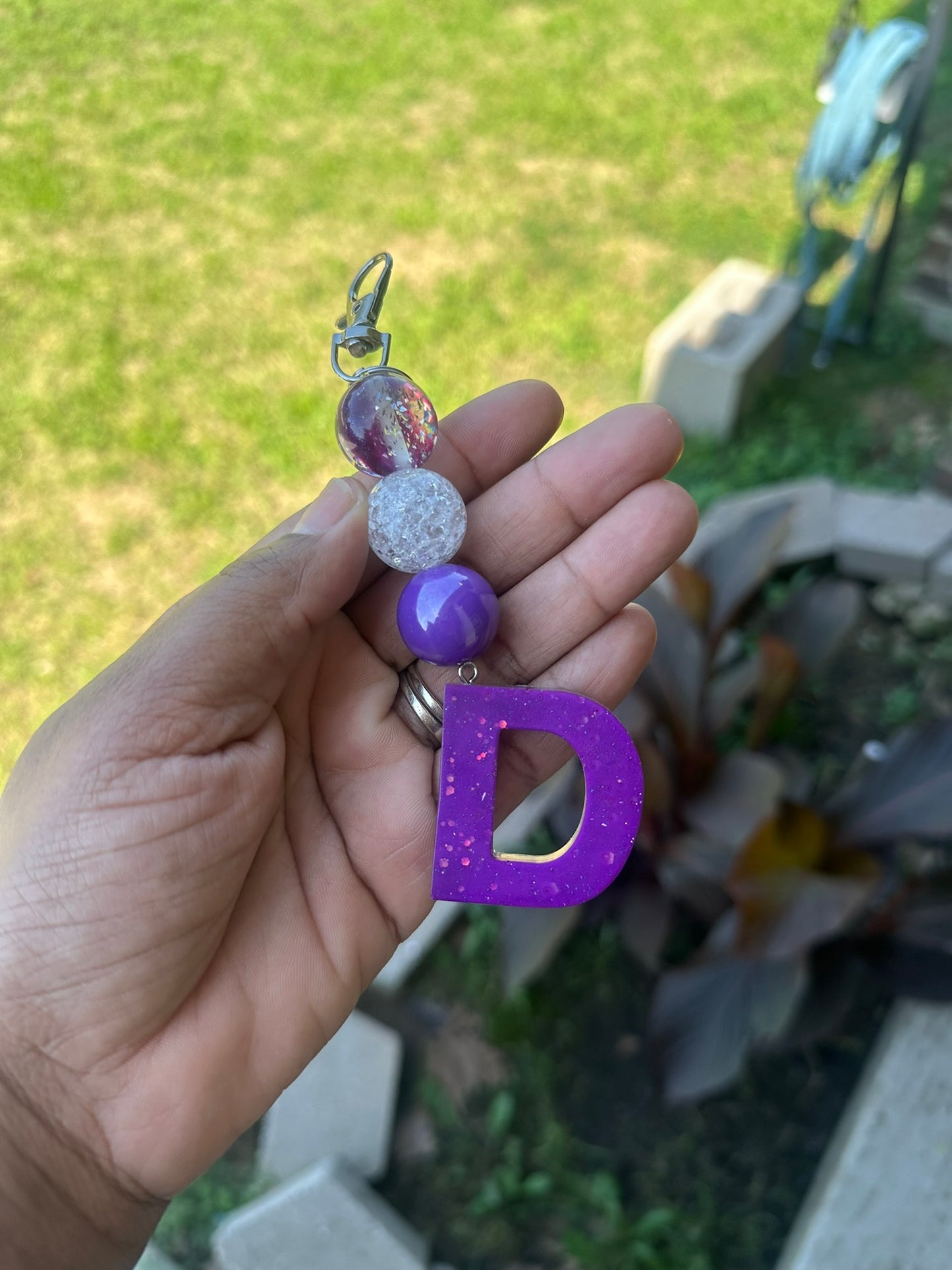 OG Letter D Keychains