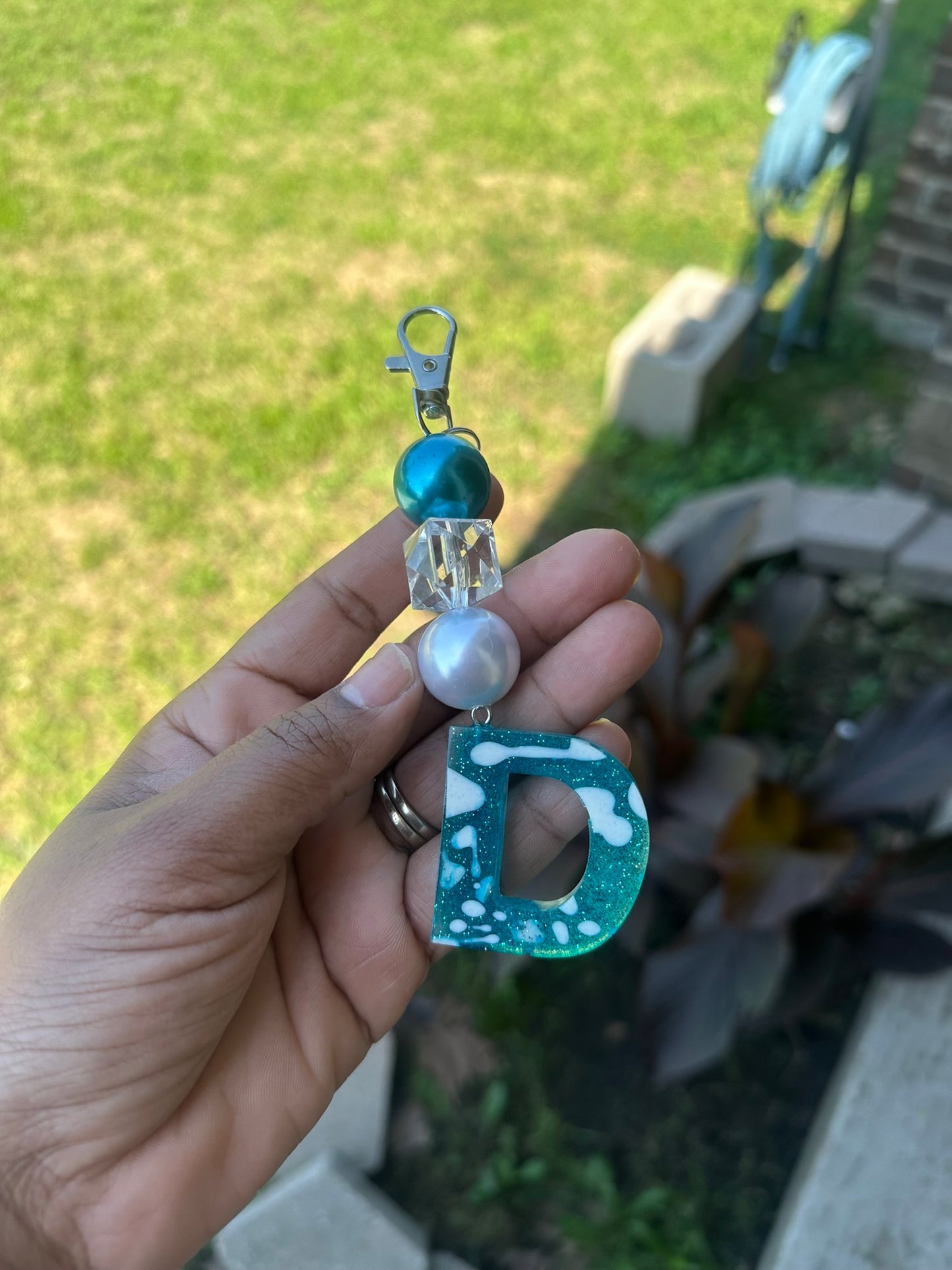 OG Letter D Keychains