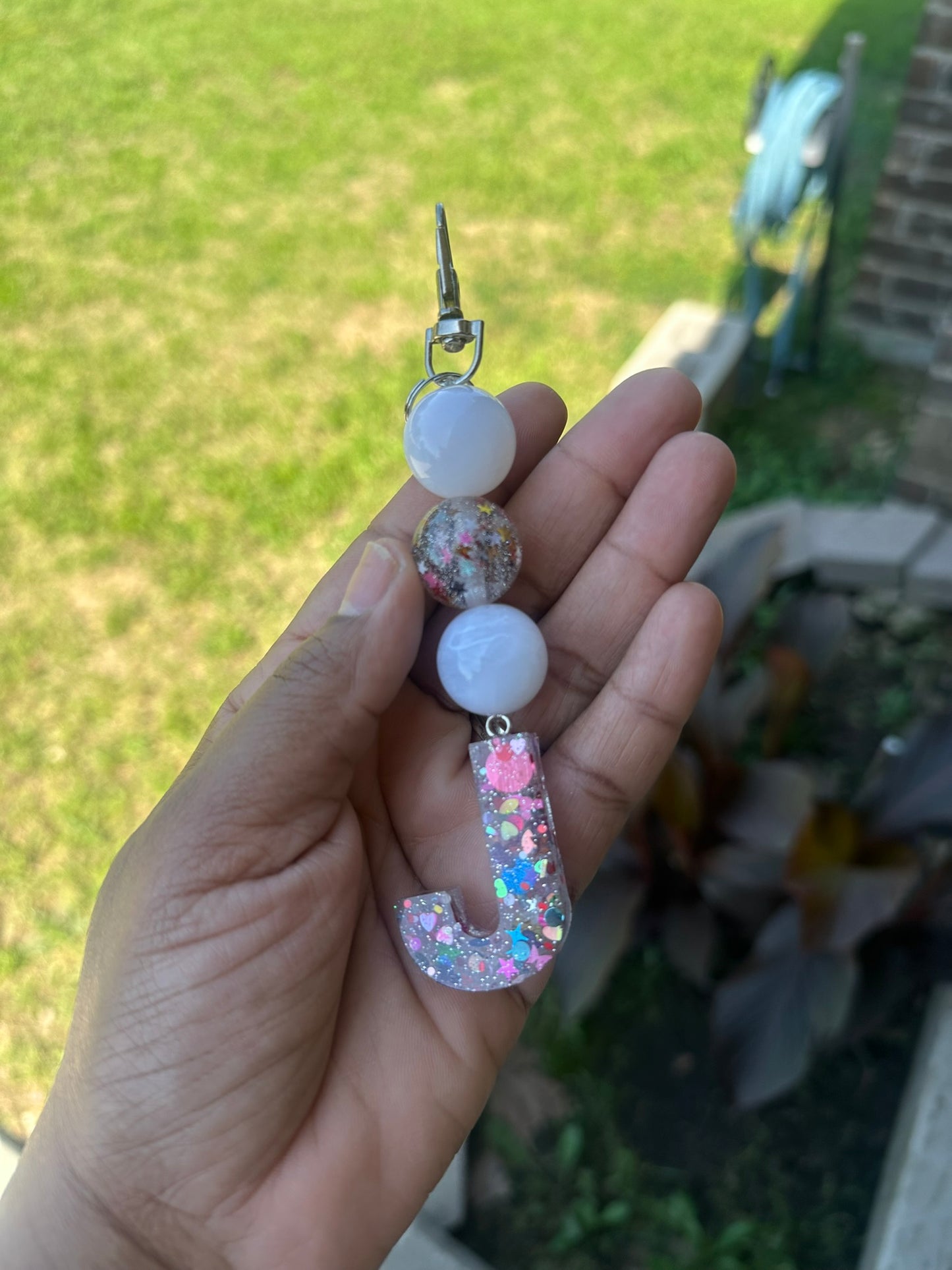 OG Letter J Keychains