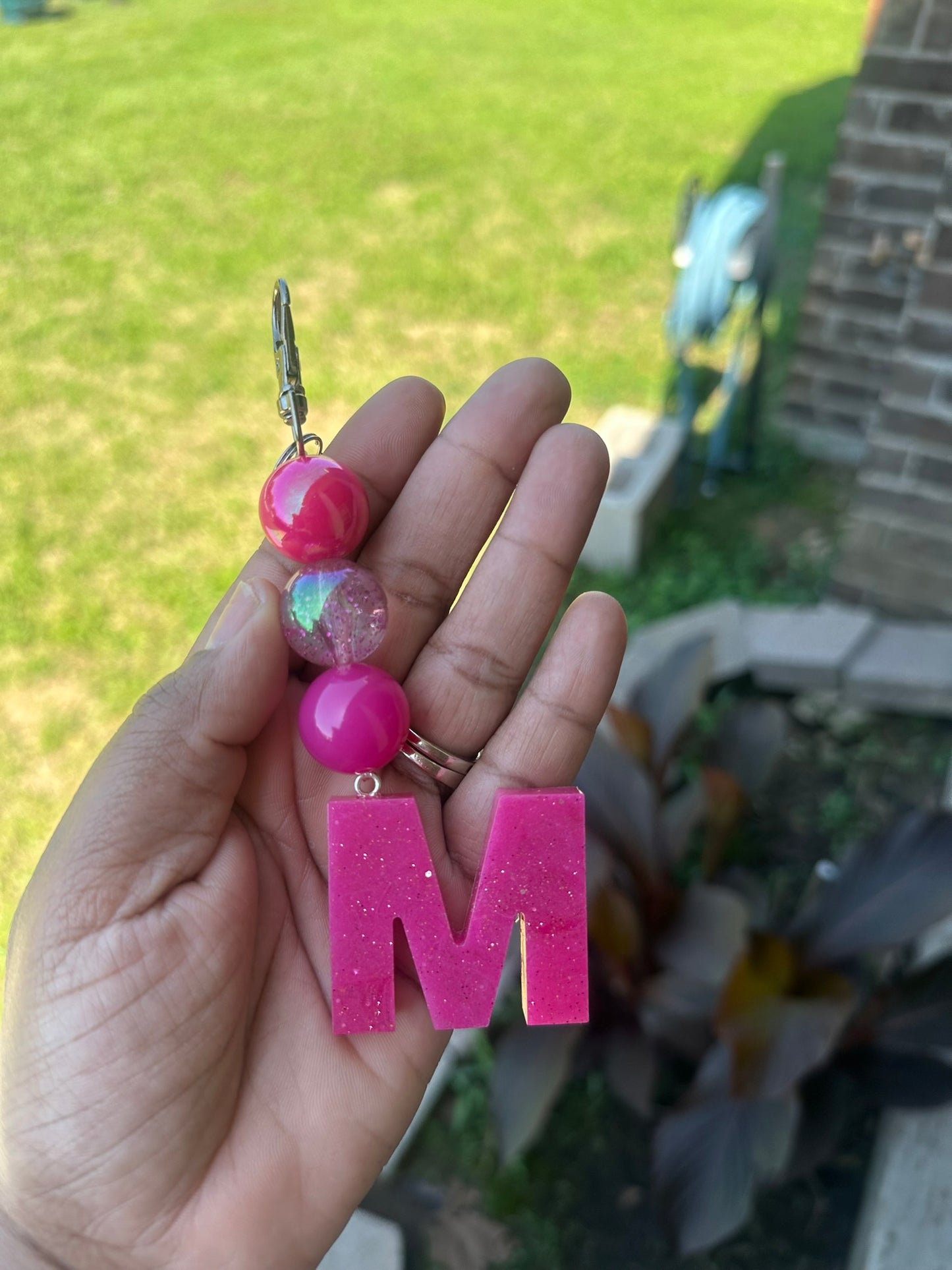 OG Letter M Keychains