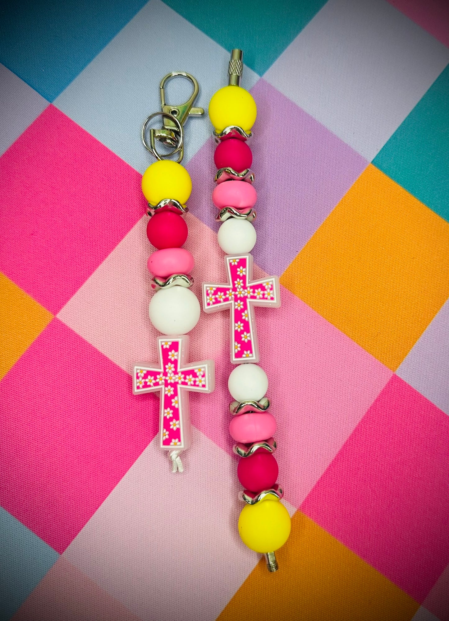 Cup Charm & Keychain Set
